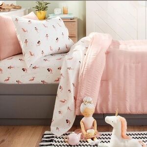 Mermaid Cotton Kids' Sheet Set Bedding  Mermaid